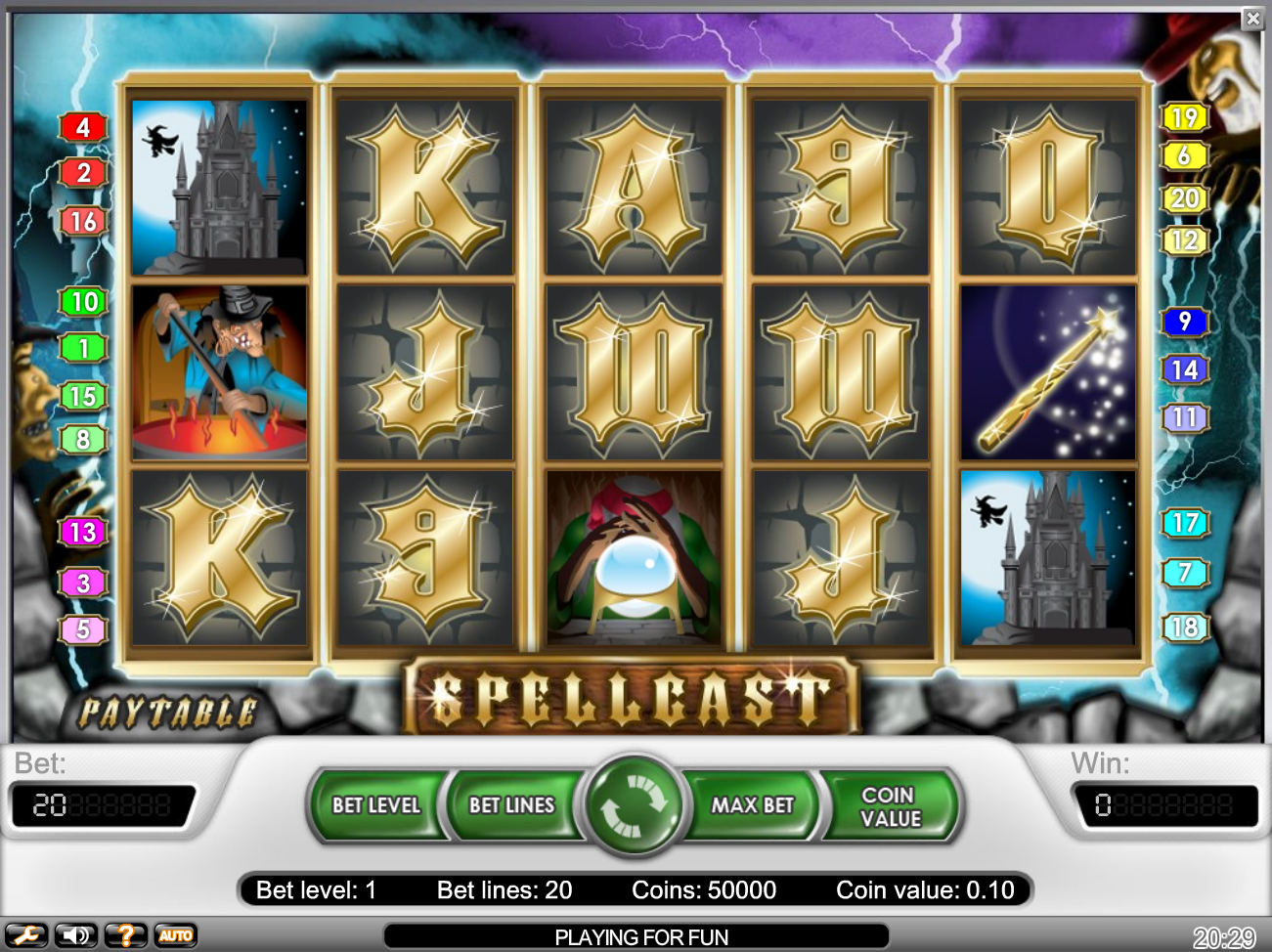 Spellcast (Spellcast) from category Slots